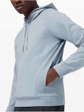 lululemon athletica Men's Pale Blue Pullover Hoodie